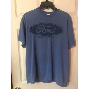 Ford Logo Blue T-Shirt Mens Large L